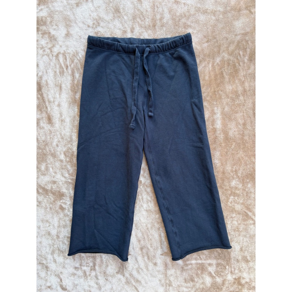 Frank & Eileen Catherine Wide Leg Cropped Sweatpants Women Small Lounge Pant